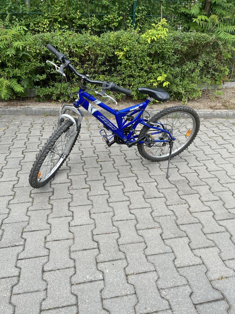 Maxim rower górski młodzieżowy MTB koła 24 amortyzator