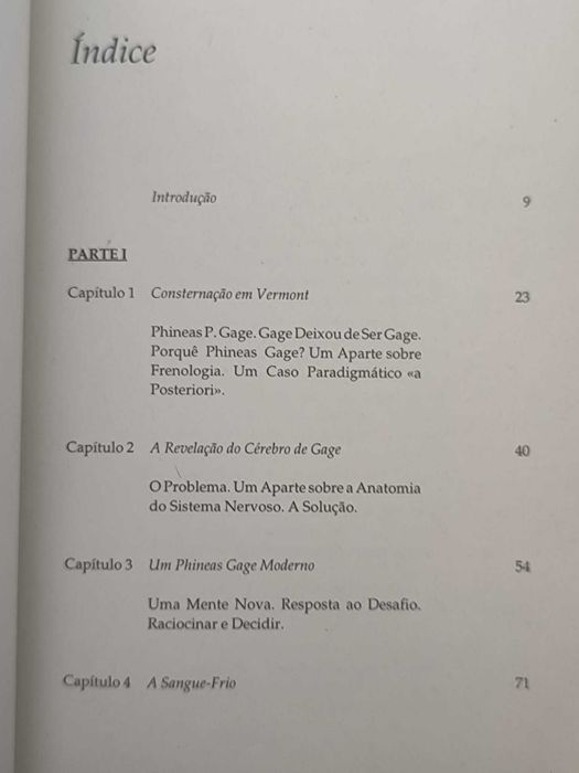 O Erro de Descartes
Emoção, razão e cérebro humano
de António Damásio