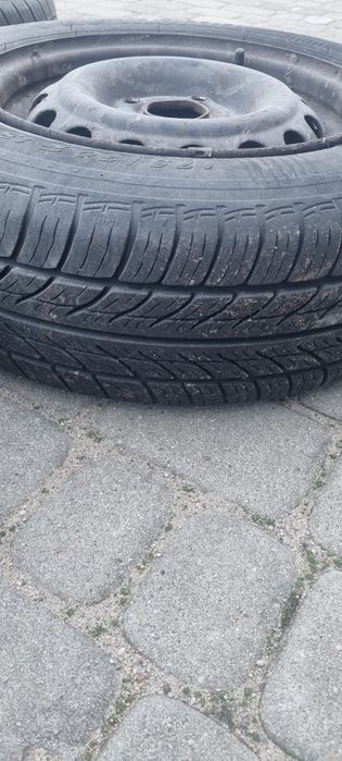 Sprzedam felgi 13 cali 4x100 wraz z oponami od OPLA