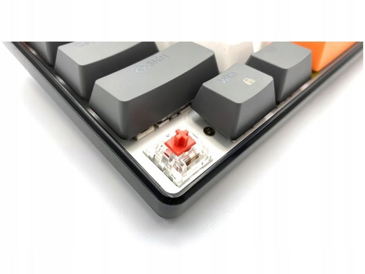 Klawiatura Mechaniczna Media-tech Zone 61 Mt1258 Przełączniki Red Ukła