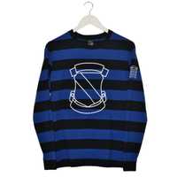 2015 AW NUMBER (N)INE Border T-Shirts L/S Emblem logo