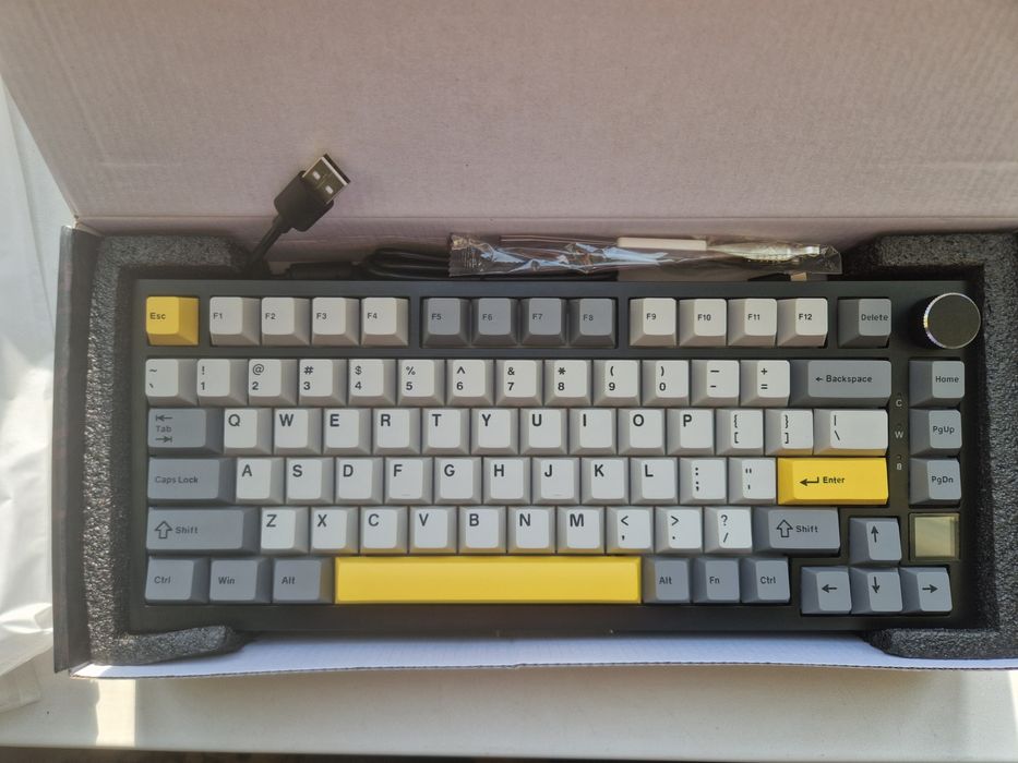 AJAZZ AK820 PRO Yellow/white