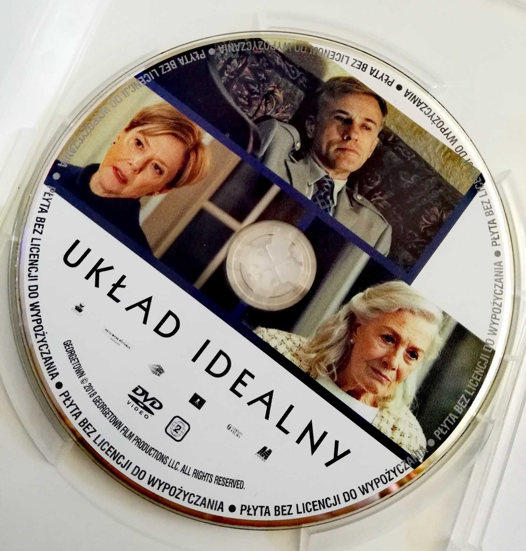 Układ idealny film dvd Christoph Waltz