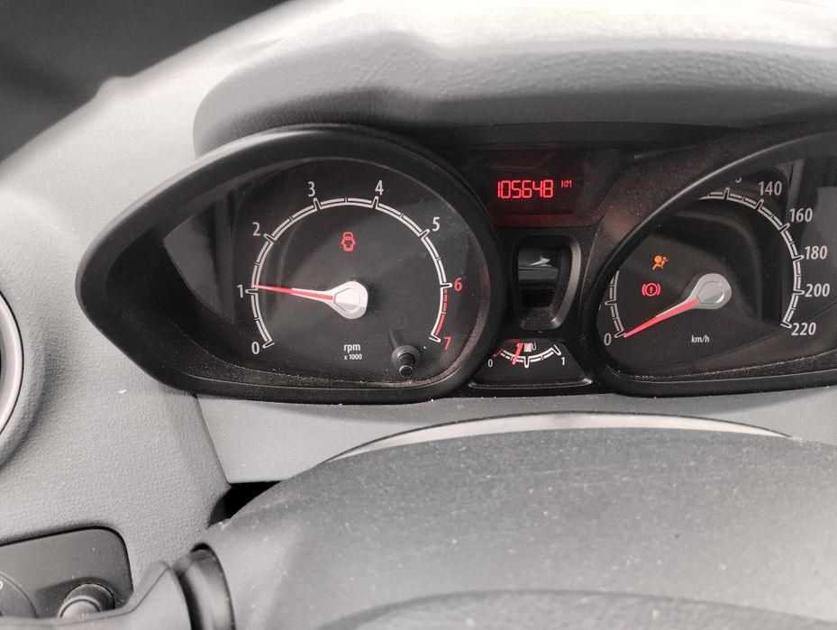 Ford fiesta MK7 10rok