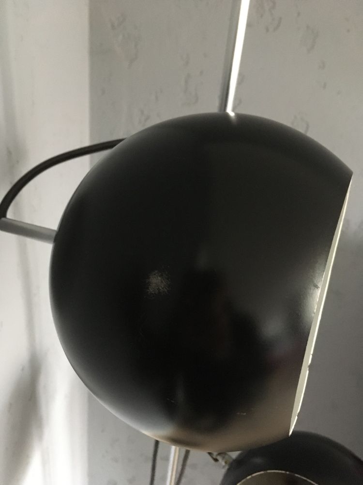 Lampa podłogowa stojąca Space Age Eye Ball lata 70 vintage