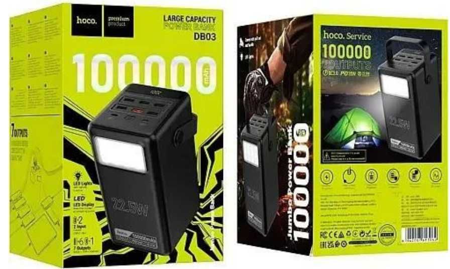 Power Bank Hoco DB03 Endure 22.5W 100000mAh