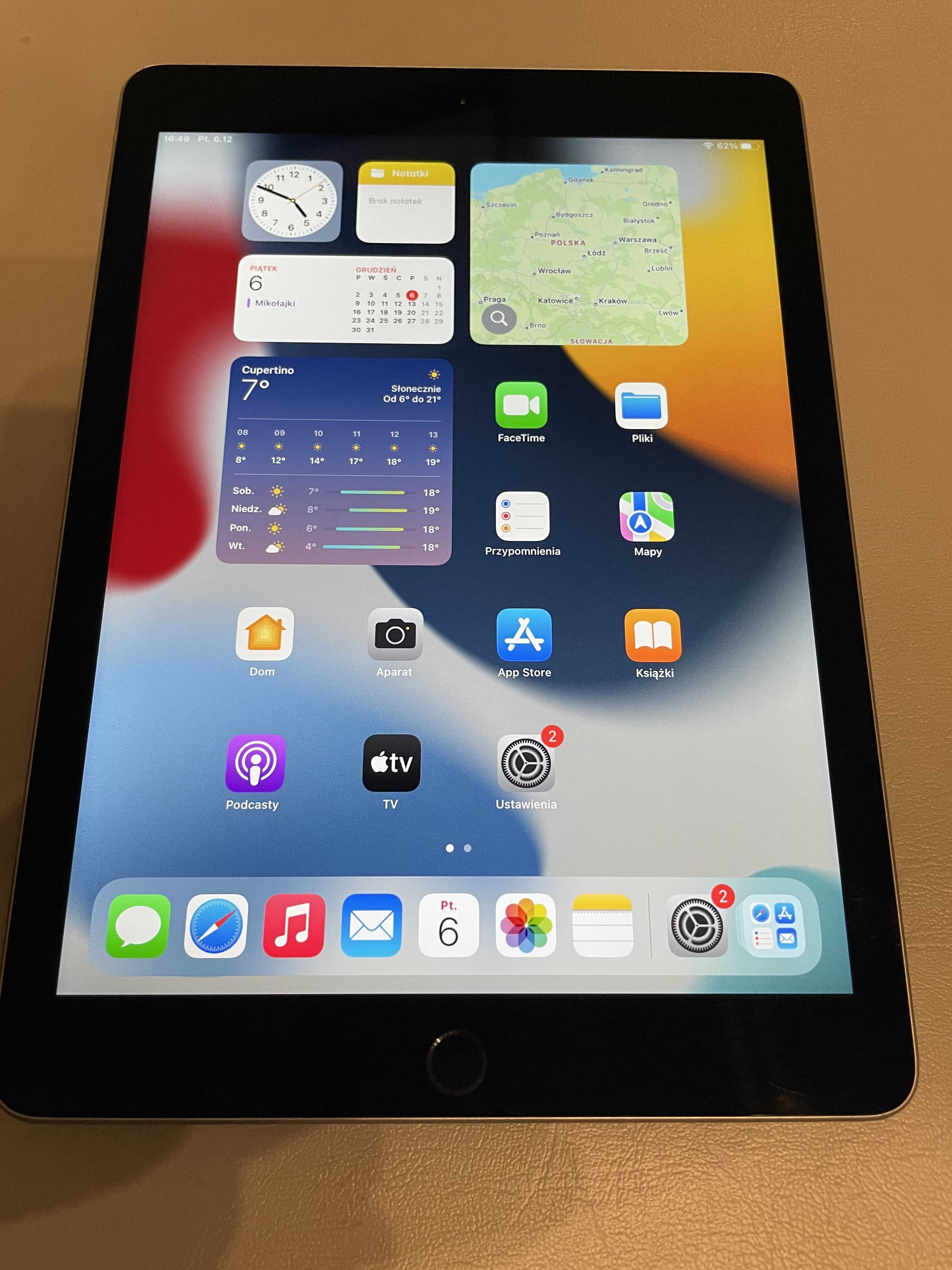 BATERIA 97% iPad Air 2 32GB wifi szary