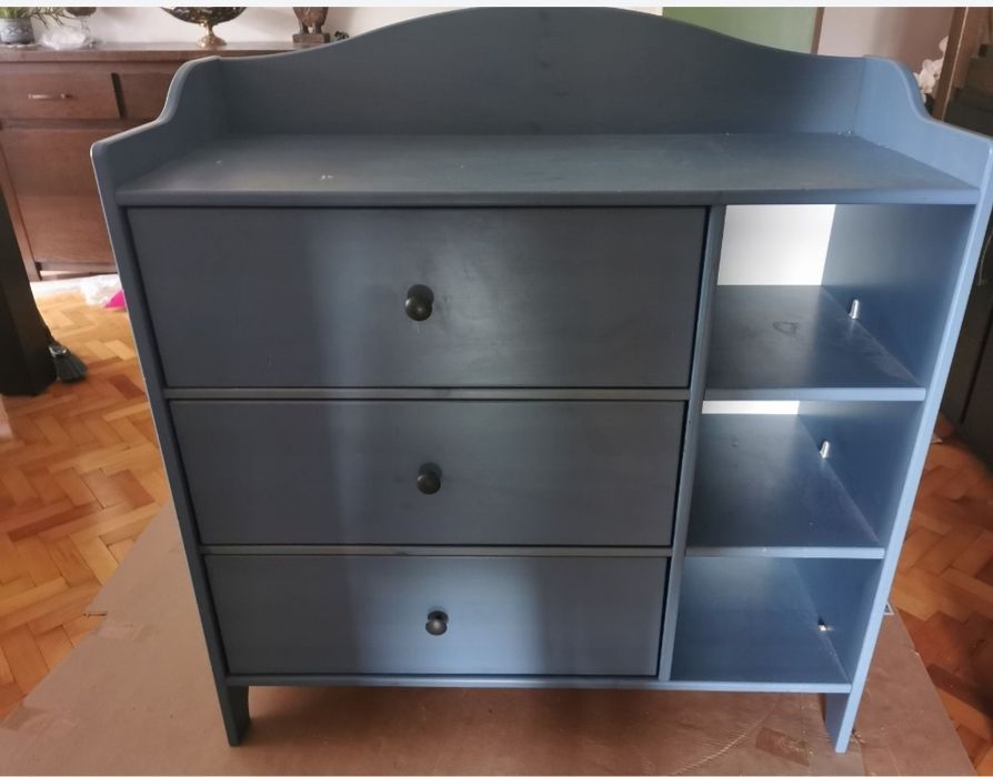 Komoda Ikea Trogen niebieska rezerwacja
