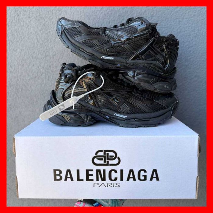 БЕЗ ПЕРЕДПЛАТ ‼️ Balenciaga Runner Black Баленсиага Ранер Чорні
