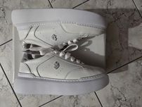 Buty 37/38 biale skóra U.S Polo Assn.
