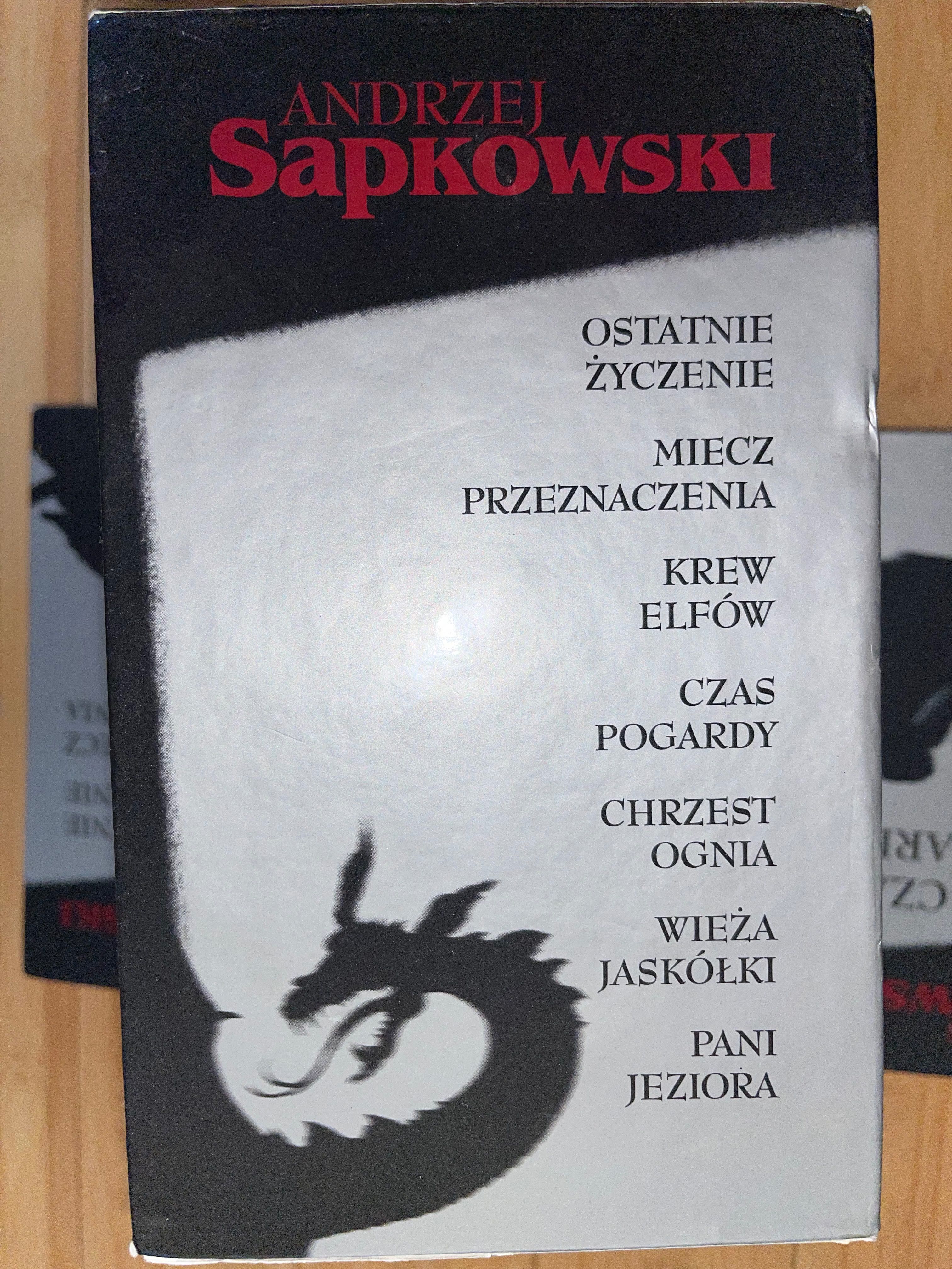 Wiedźmin Sapkowski- kolekcjonerskie wydanie