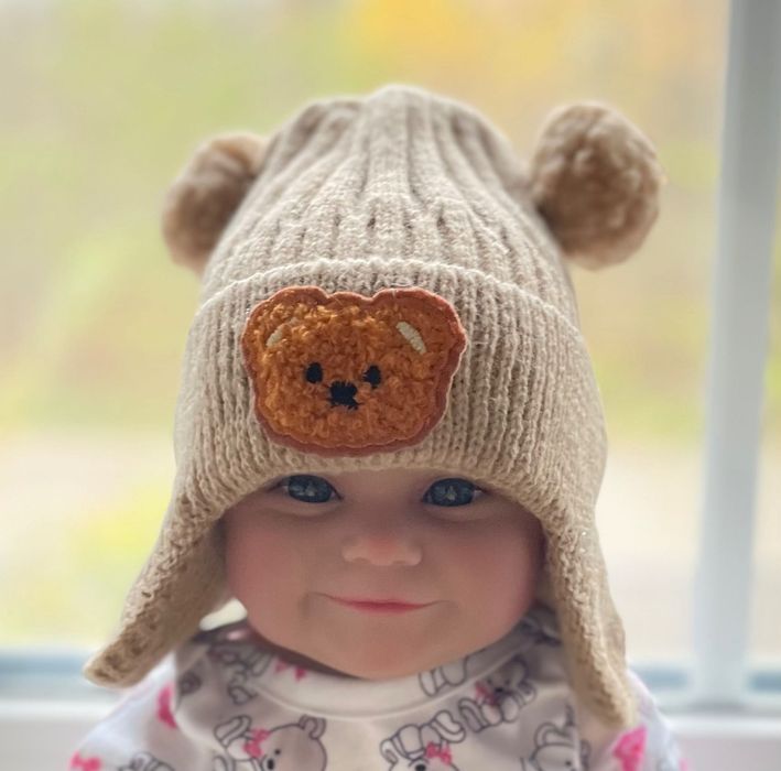 Czapka niemowlęca 0-12 nowa