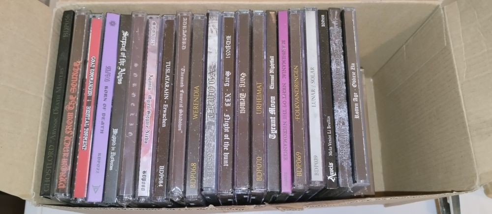 21 płyt metal z black death prod.