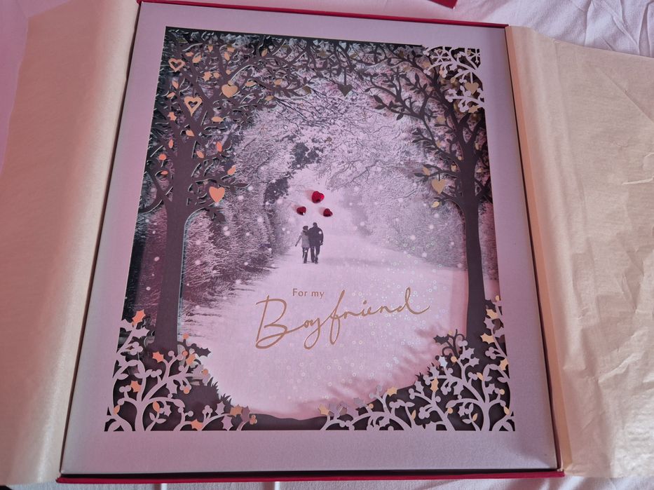 Duża kartka świąteczna dla ukochanego