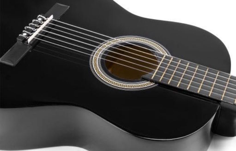 Gitara 4/4 klasyczna zestaw do nauki NOWA