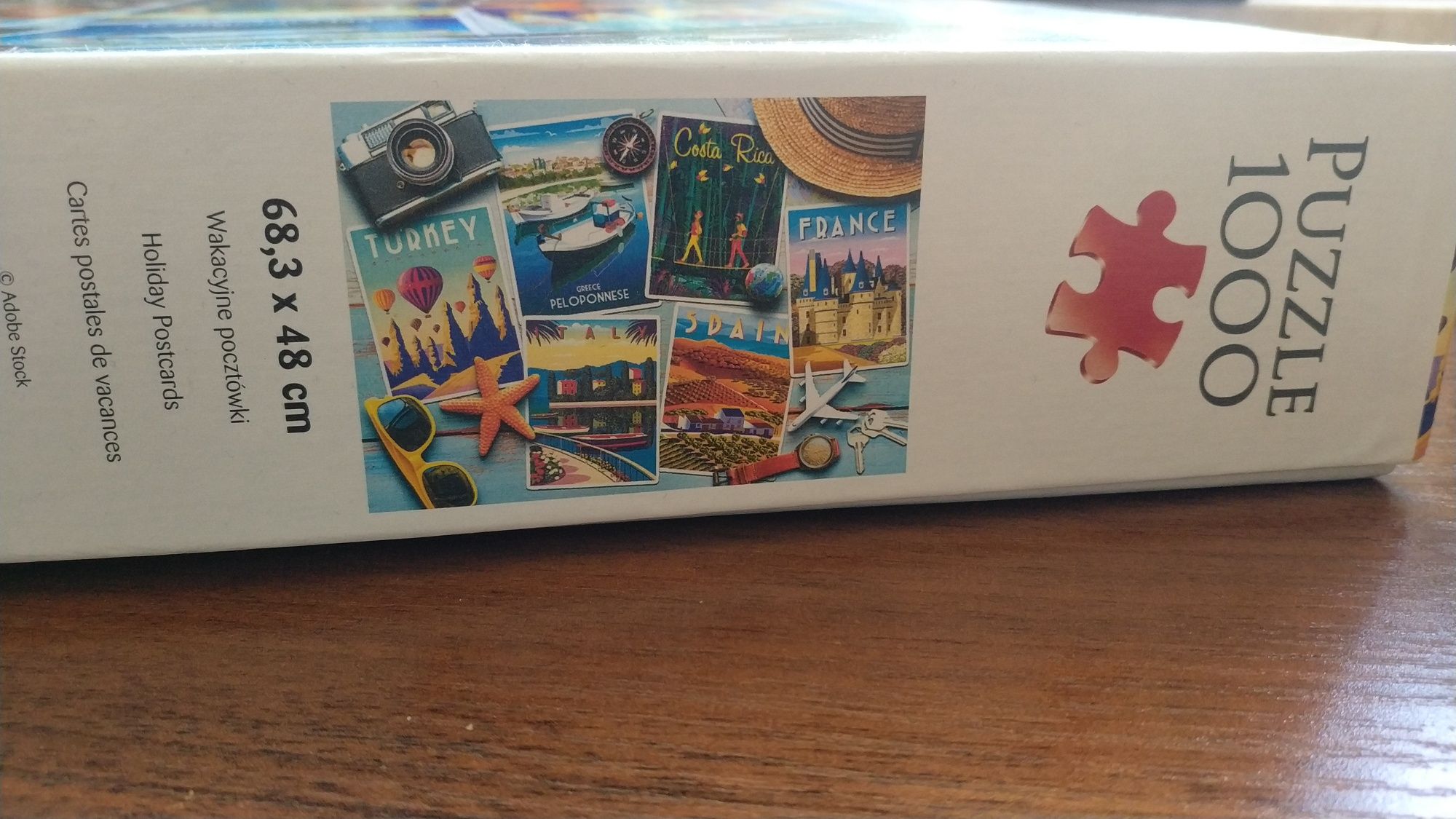 Puzzle Trefl 1000 elementów Wakacyjne pocztówki