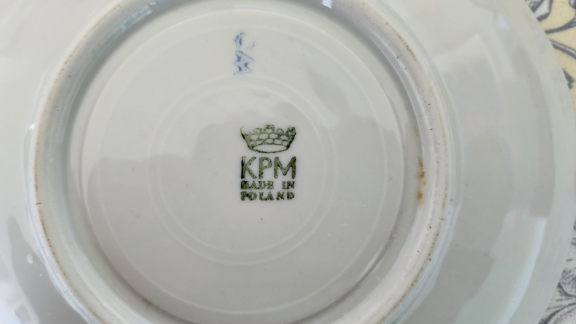 Porcelana KPM zestaw do herbaty lub kawy PIEKNY