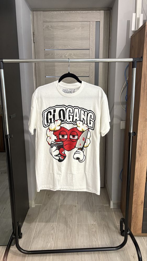 Glo gang tee white біла футболка тишка chief keef