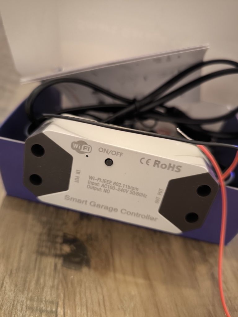 Módulo wifi para abertura portão de garagem por smartphone (opção de i