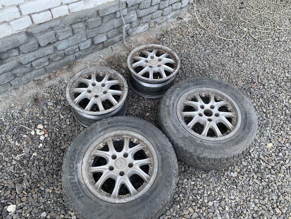 Диски r15 5/112 7J ET35 AEZ mercedes vw audi vito під покрас шрот