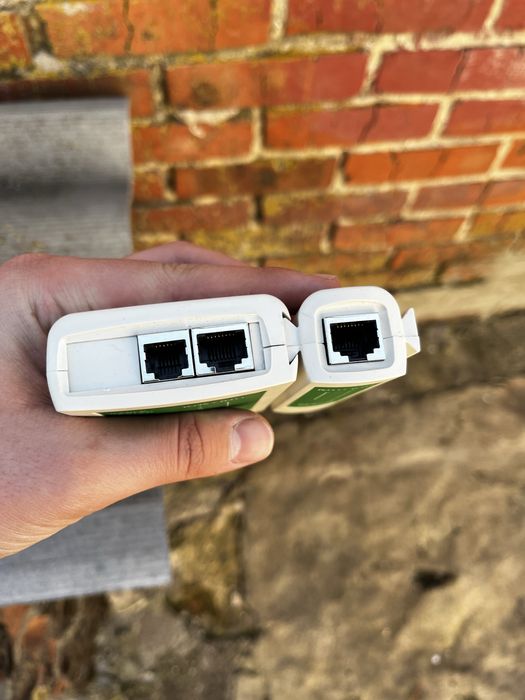 Кабельный LAN лан тестер витой пары RJ-45 RJ-11 прозвонка кабеля