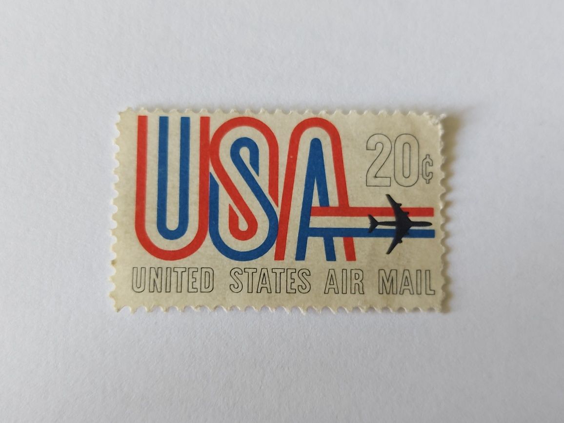 Znaczek USA airmail 20c