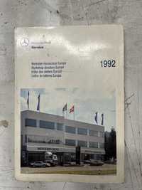 Stara książka serwisowa Mercedes-Benz