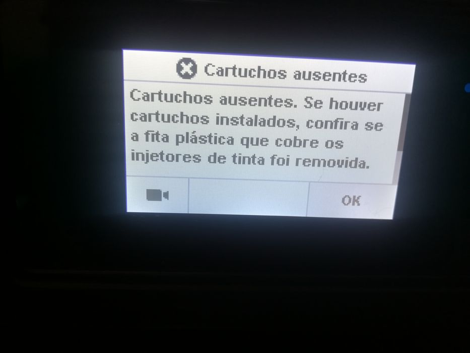 Impressora hp. limpeza