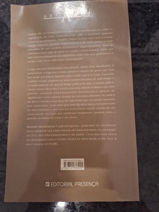 Livro zen e a arte de amar