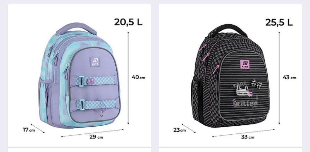 Рюкзак Kite 8001M шкільний ранець кайт ортопедичний портфель