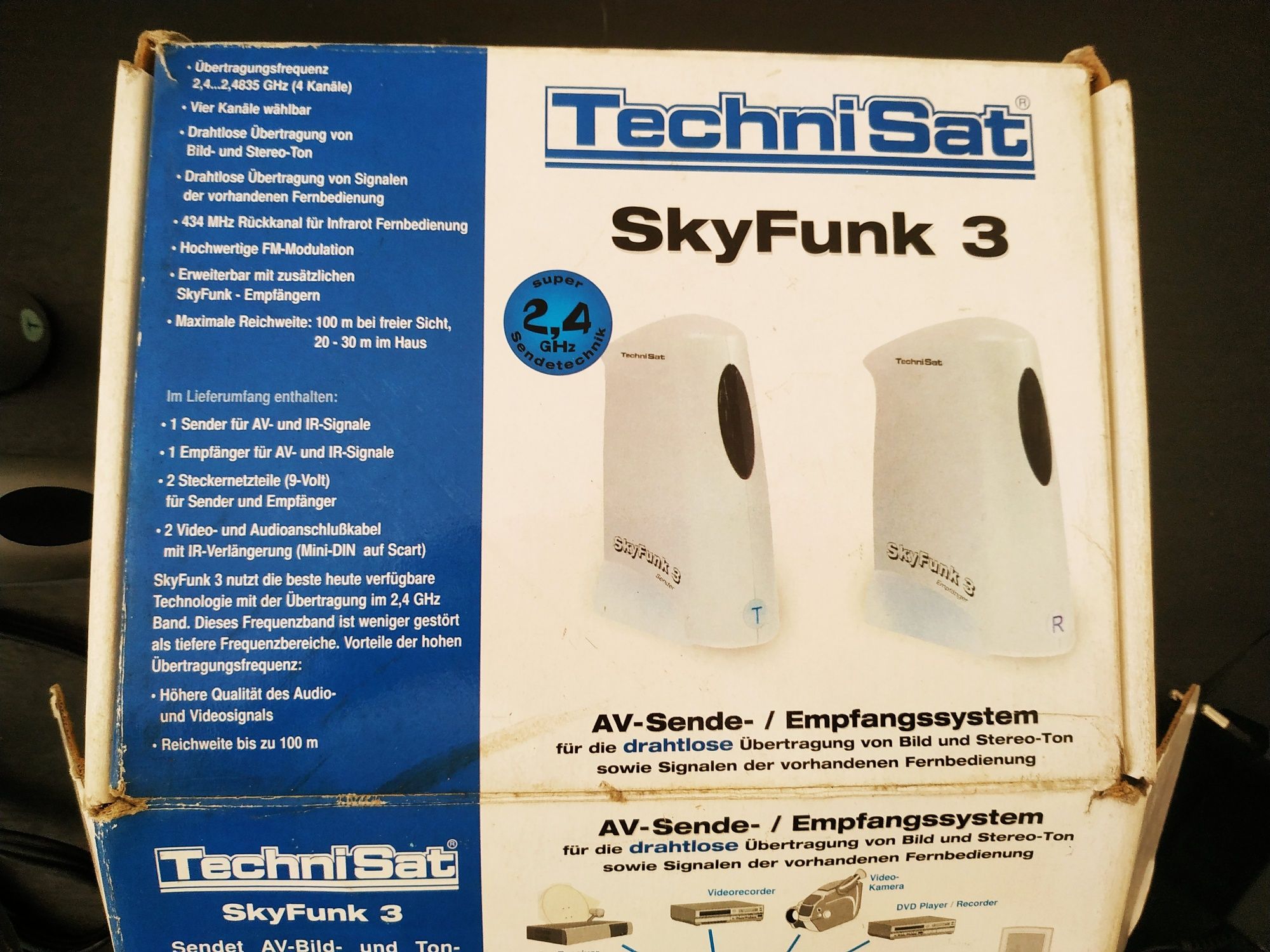 Receptor estéreo TechniSat SkyFunk 3   (negociável)