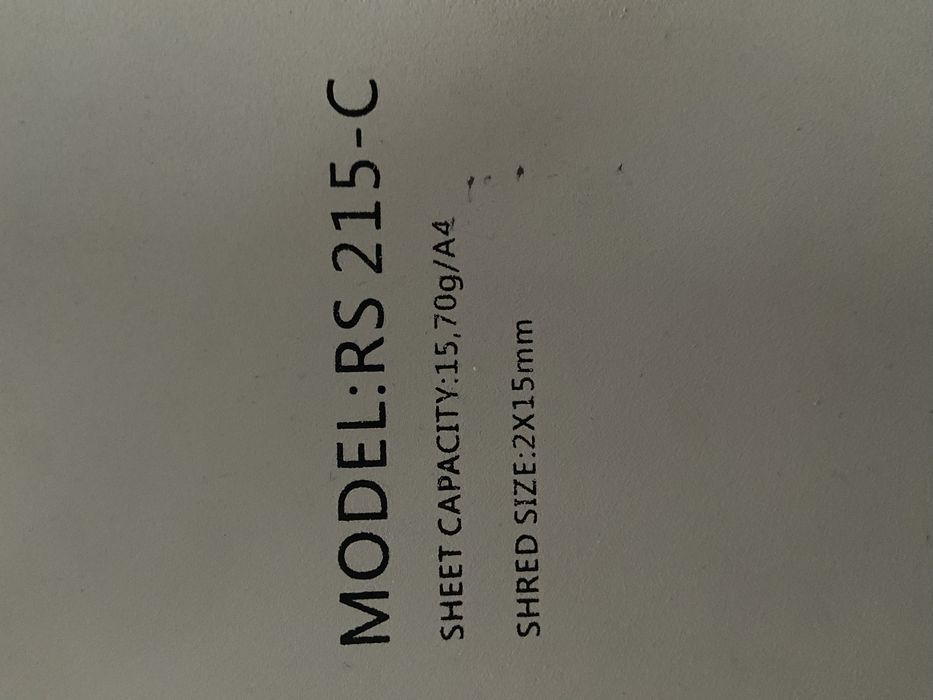 Шредер  ShredMARK RS 215 C. Тільки самовивіз