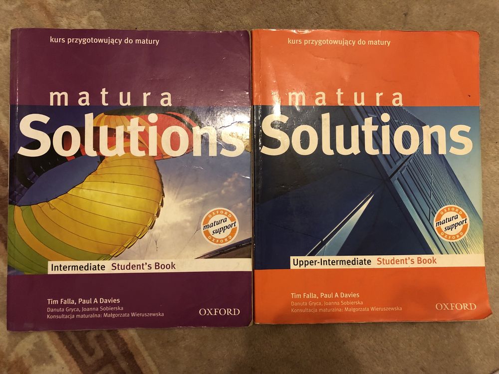 Matura solutions Intermediate i Upper-Intermediate