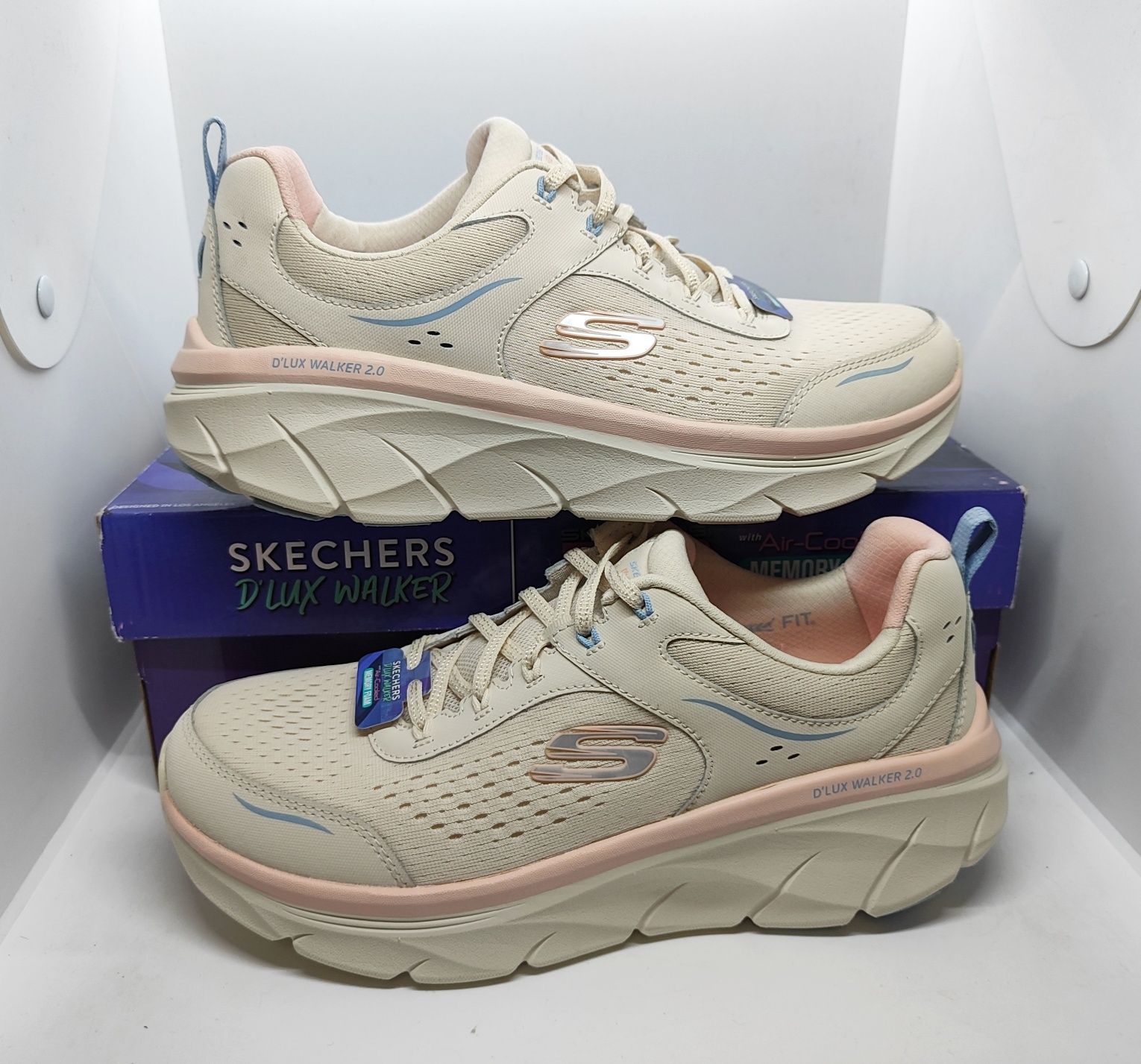 Кожаные 26 27,5см кроссовки Skechers оригинал