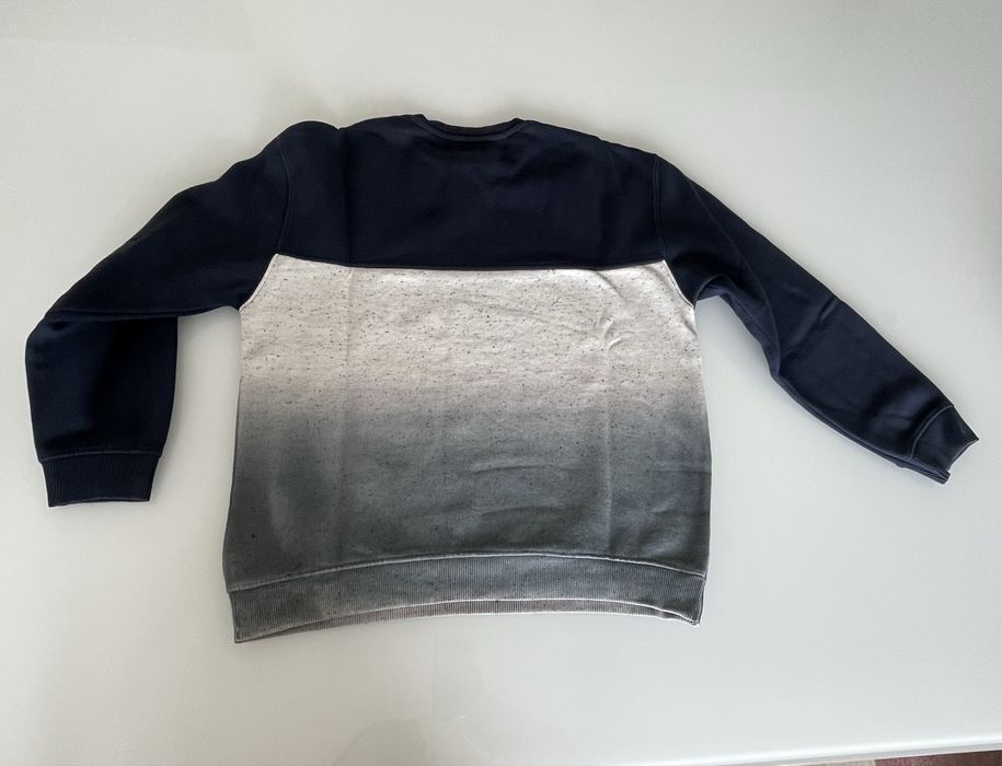 Sweatshirt rapaz 13/14 zara azul branco cinzento