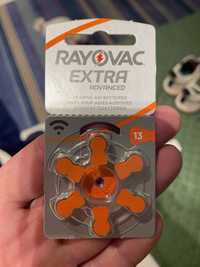 Батарейки для слухового аппарата Rayovac extra 13