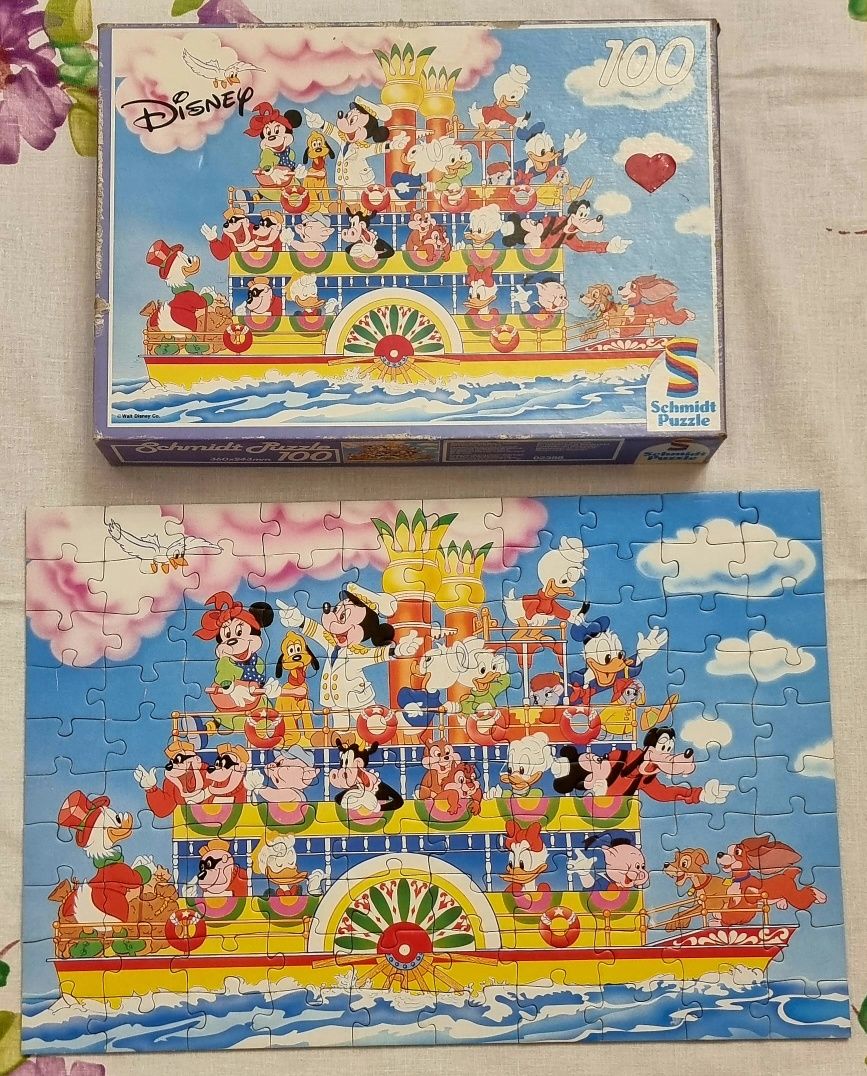 Puzzle Disney, lata 90te