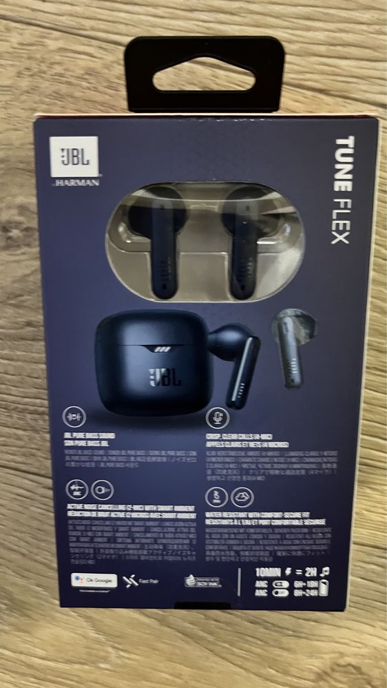 Навушники TWS JBL Tune Flex Blue