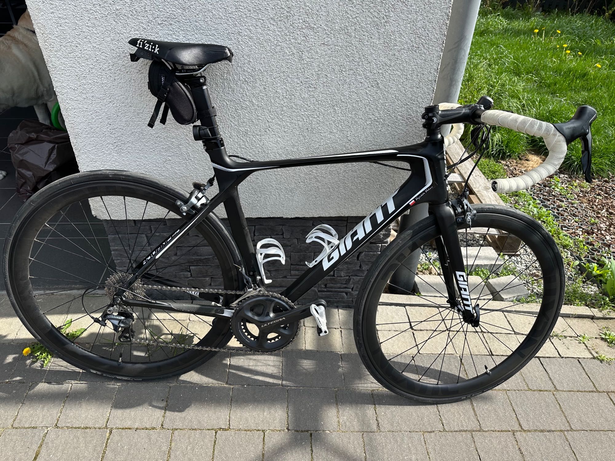 Rower Szosowy Giant TCR Advanced M/L Ultegra Carbon pomiar mocy STAGES