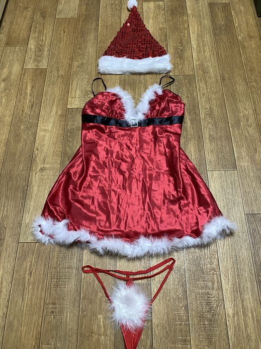 Комплект еротичної білизни Санта Secret Prossesions розмір 38