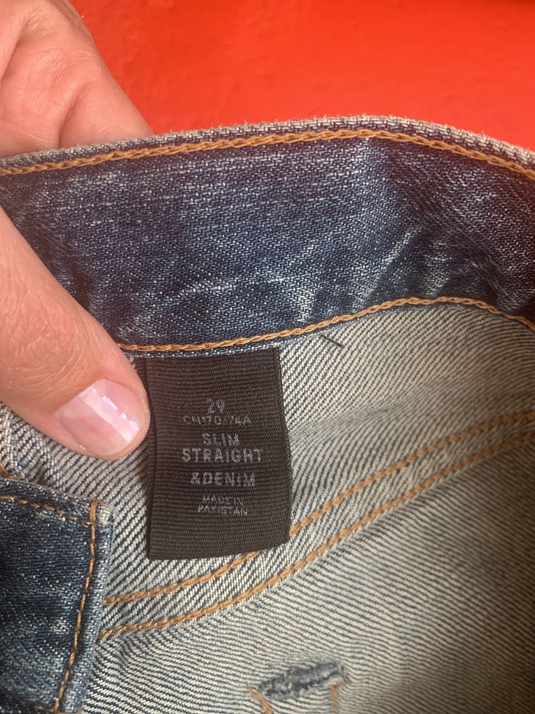 Чоловічі джинси H&M (W29) slim