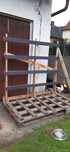 Stojak na okna plyty 2x2x1m