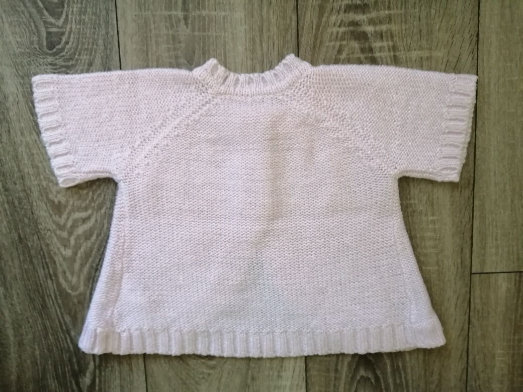 Sweterek bezrękawnik rozmiar 86