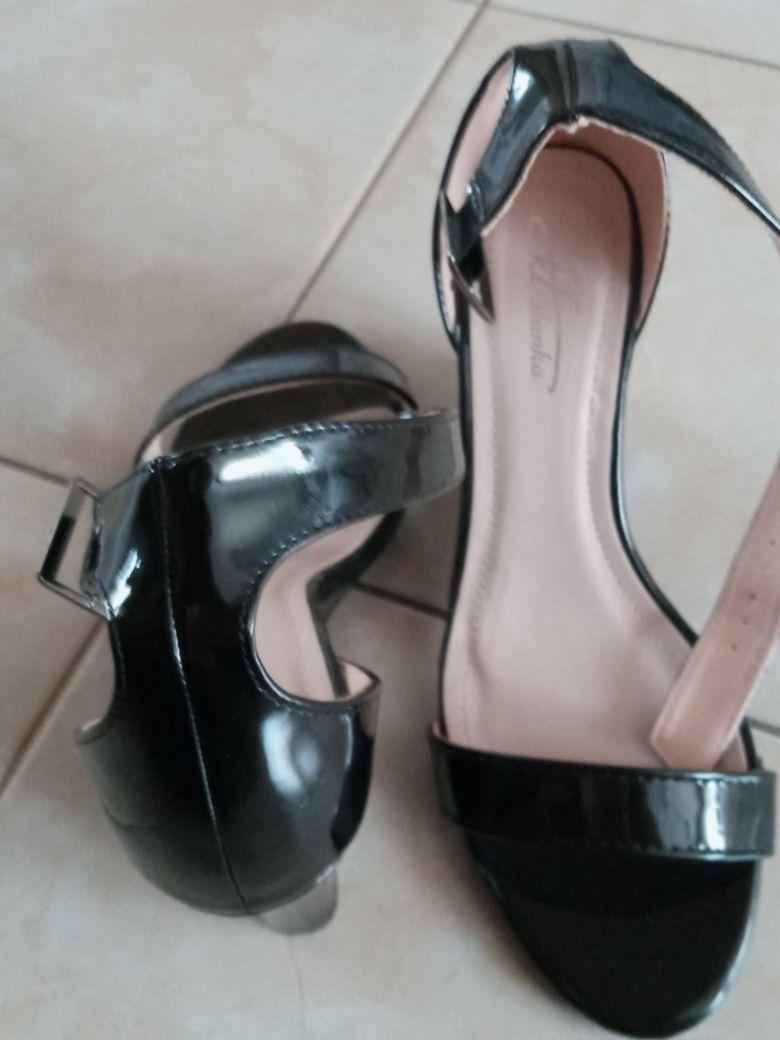 Buty na koturnie - nowe roz.38 Mulanka