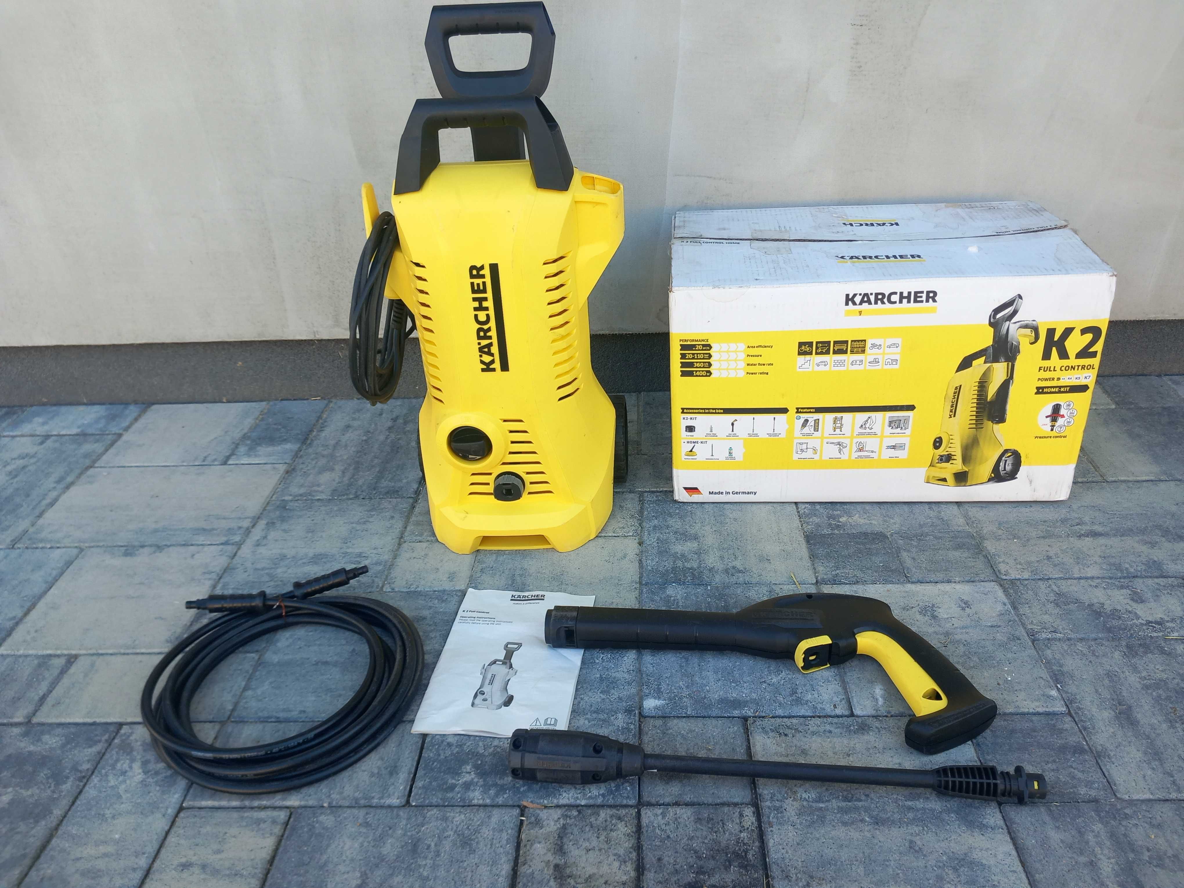 Myjka ciśnieniowa Karcher K2 full control jak nowa !!