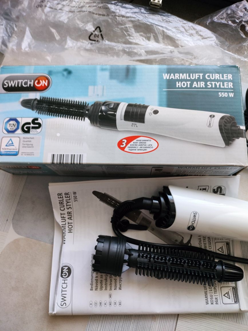 Nowa lokówka na ciepłe powietrze SWITCH
