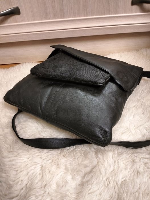 Чоловіча шкіряна сумка планшетка