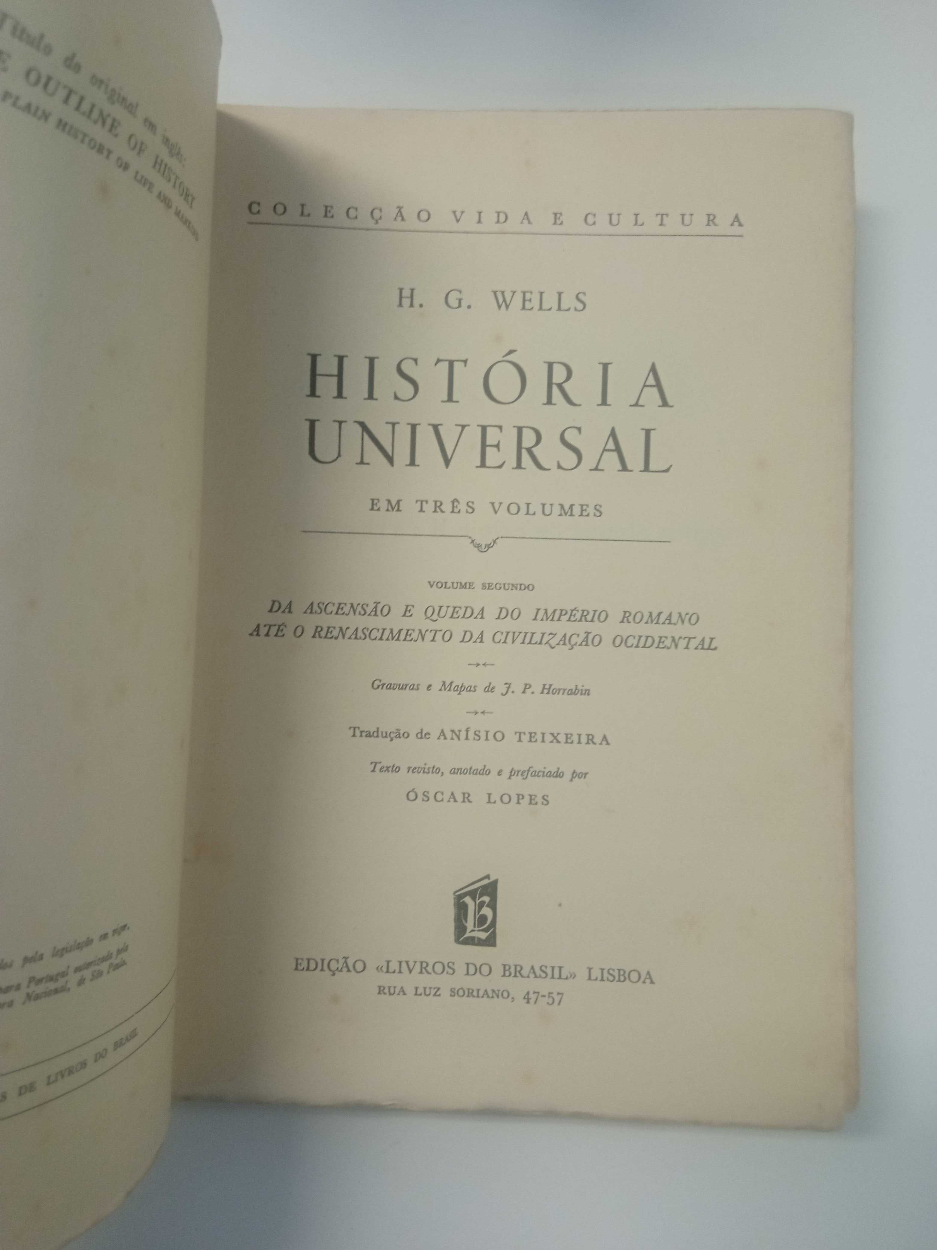 História Universal, de H. G. Wells