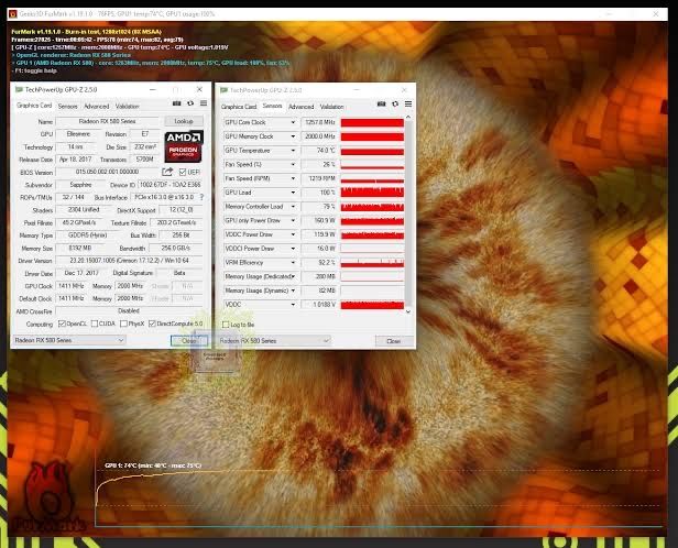 Rx 580 8 gb два кулери