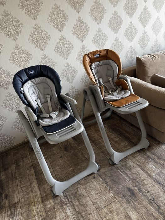 Стілець для годування chicco polly magic relax для двійні